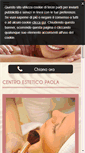 Mobile Screenshot of estetica-paola.net